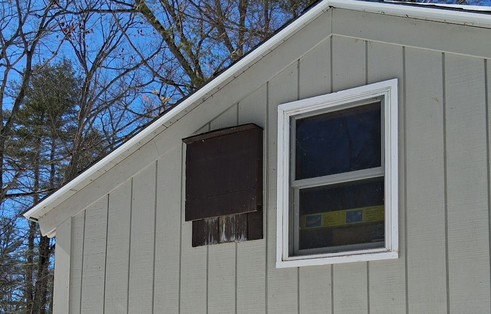 Where to put a bat house box